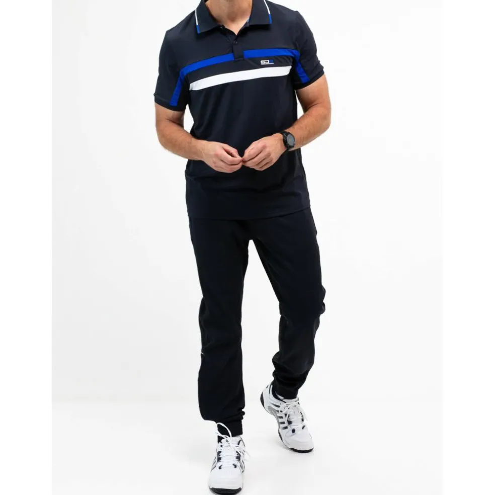 Sjeng Sports Ceder tennispolo heren dark blue