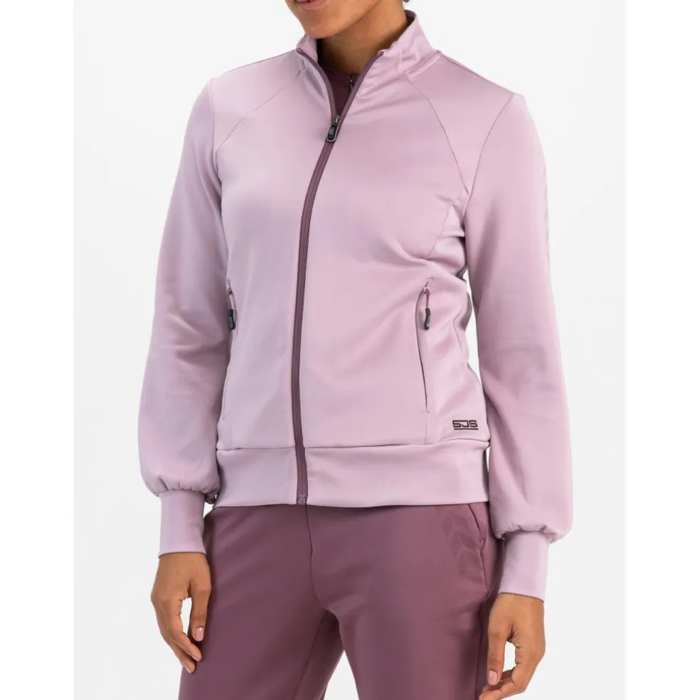 Sjeng Sports Olwen trainingsjack dames powder pink