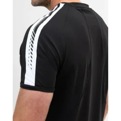 Sjeng Sports  Sinclair tennisshirt heren black melange