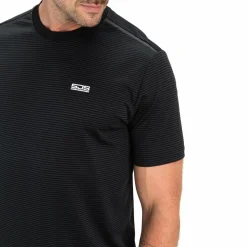 Sjeng Sports  Tex tennisshirt heren black
