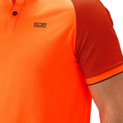 Sjeng Sports  Valley polo heren shocking orange