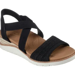 Skechers BOBS Arch Fit Beach Kiss - Boho Beyond sandalen dames black