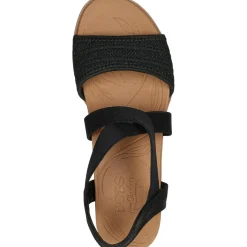 Skechers BOBS Arch Fit Beach Kiss - Boho Beyond sandalen dames black
