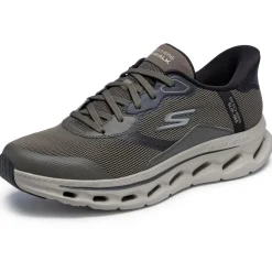 Skechers Slip-ins: GO WALK Glide - Step 2.0 - Zac schoenen heren dark taupe