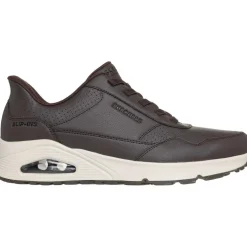 Skechers Slip-ins: UNO - Banksia Luxe schoenen heren chocolate