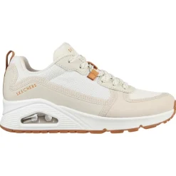 Skechers Uno - Layover schoenen dames gebroken wit