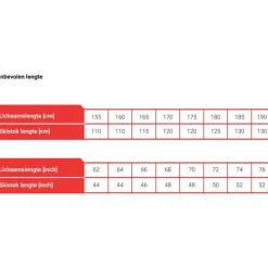 Slokki Skistokken zwart - 120 cm