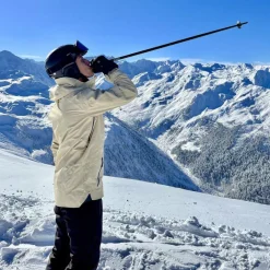 Slokki Skistokken zwart - 115 cm