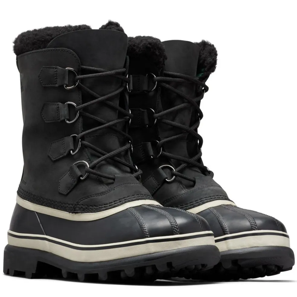 Sorel Caribou snowboots heren black dark stone