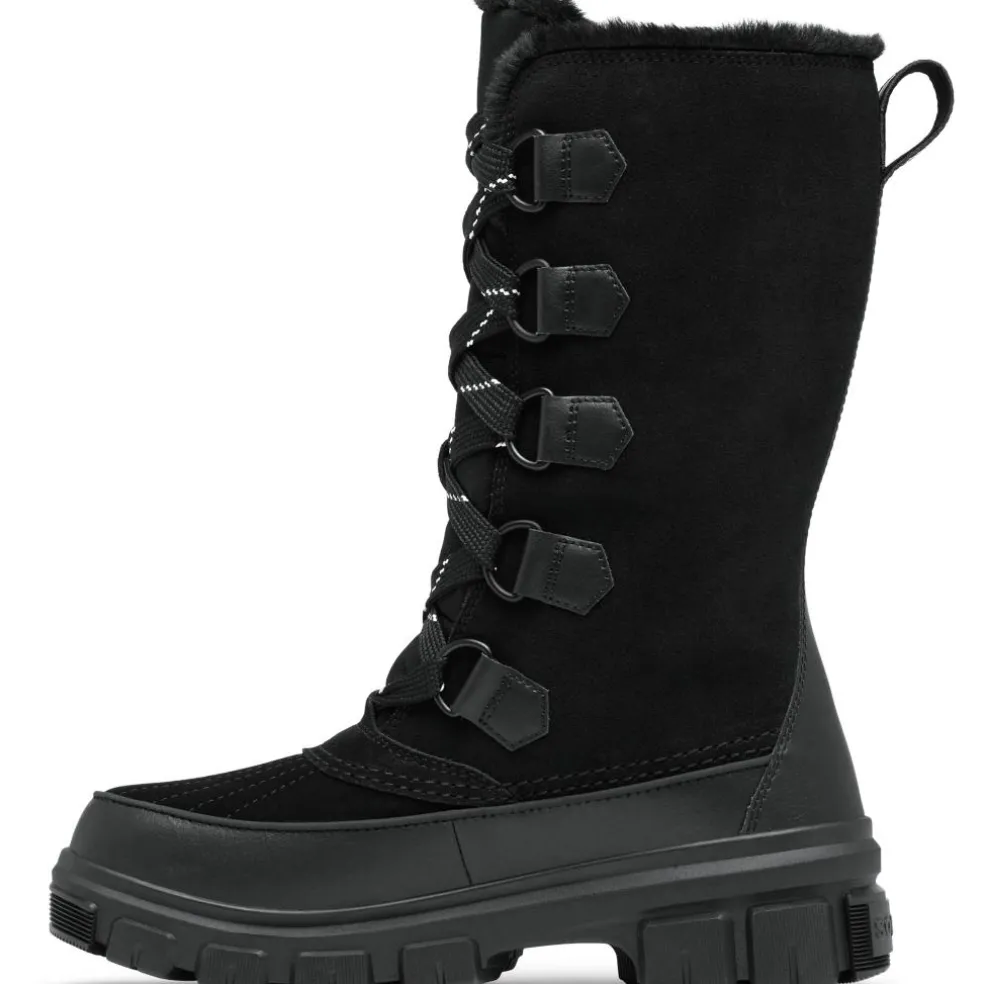 Sorel TORINO V TALL snowboots dames Black natural