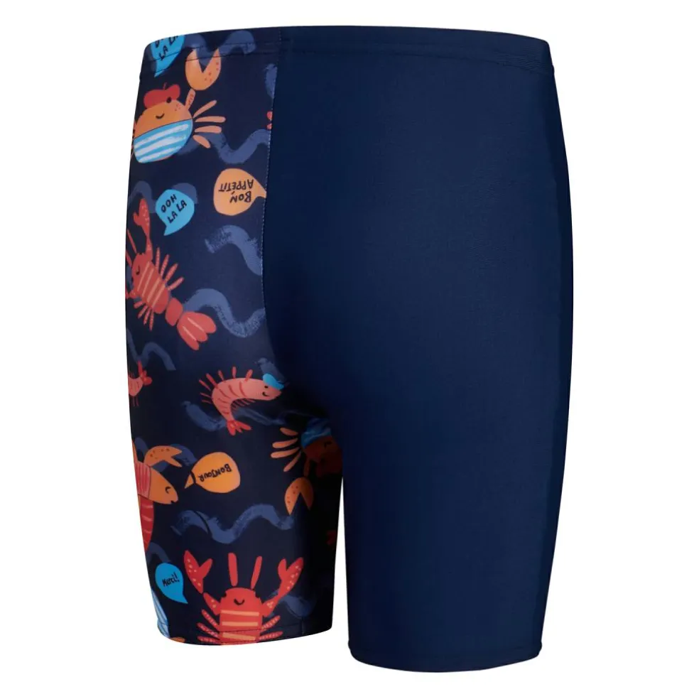 Speedo Digital Allover zwemboxer junior blue white