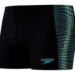 Speedo Endurance+ MAX Tech Panel zwemboxer heren black turquoise