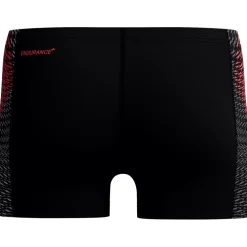 Speedo Endurance+ Tech Panel zwemboxer heren black red