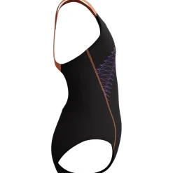 Speedo Medley Logo Medalist badpak junior black peach