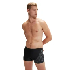 Speedo Medley Logo zwemboxer heren grey black