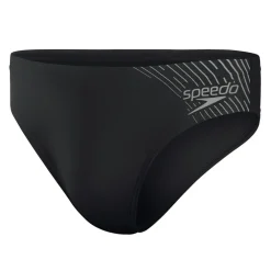 Speedo Medley Logo zwemslip heren black grey