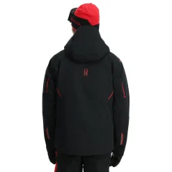 Spyder Titan winterjas heren black volcano