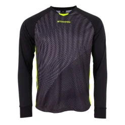Stanno Vortex keepersshirt heren black neon yellow