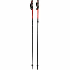 Stöckli Carbon Race WRT Vario skistokken black red -  110 - 135 cm