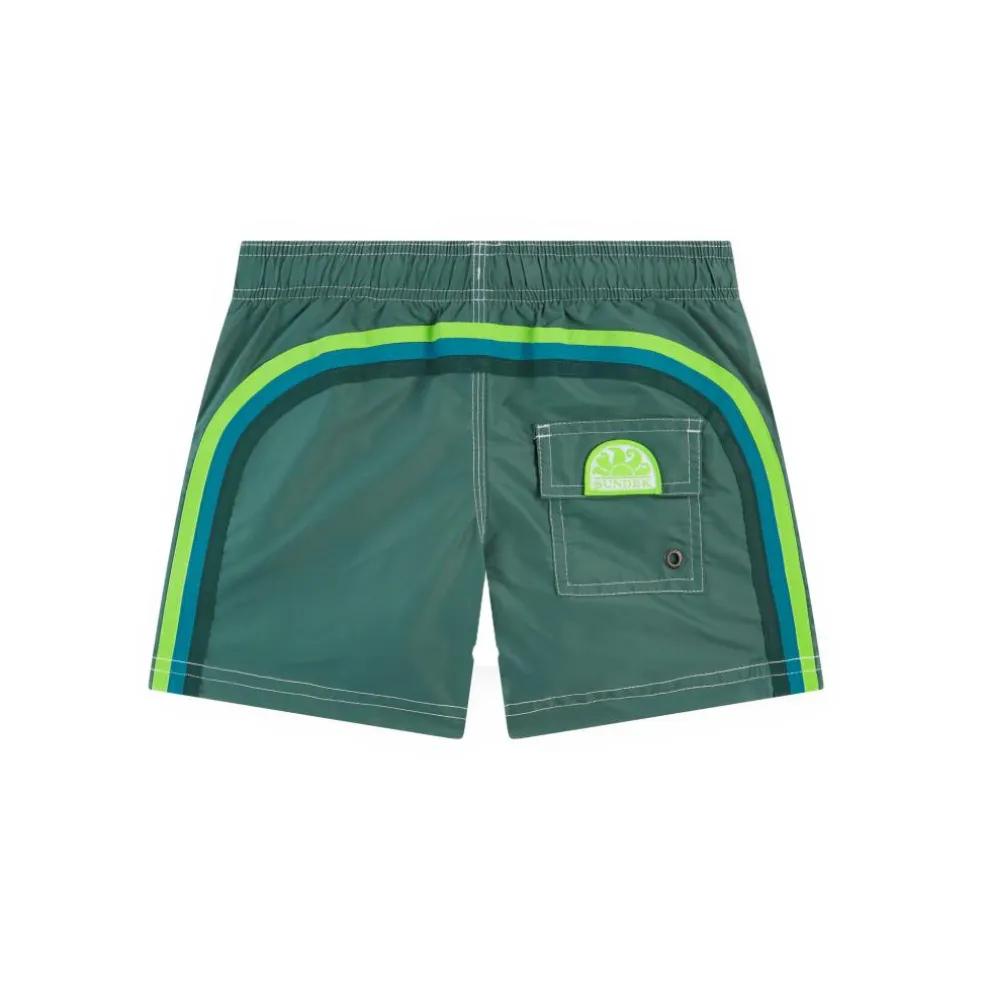 Sundek B504BDTA100 zwembroek junior camo green