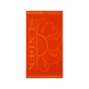 Sundek Jaqcuard strandlaken 180 x 100 cm fluo orange