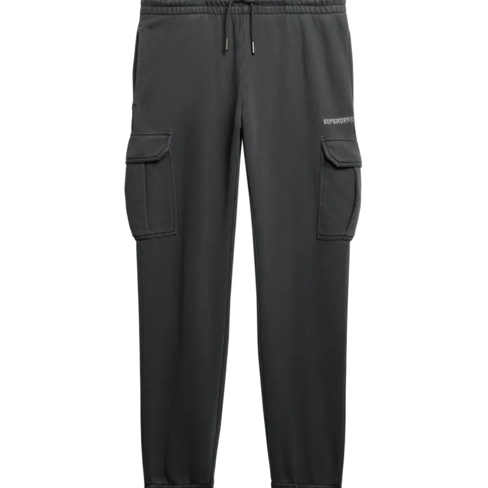 Superdry Cargo joggingbroek heren washed black