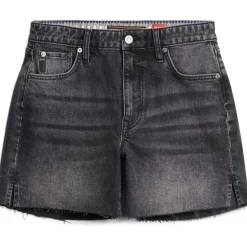 Superdry Cut Off short dames black stone