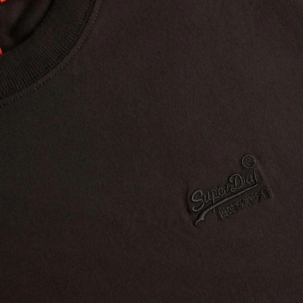 Superdry Essential shirt heren carbon black