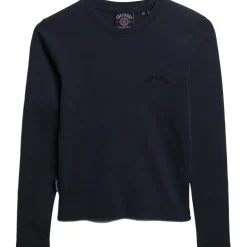 Superdry Essential sweater dames eclipse navy