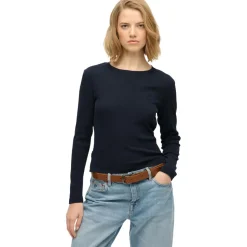 Superdry Essential sweater dames eclipse navy