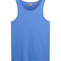 Superdry Essential tanktop heren chambray blue