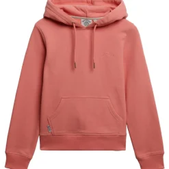 Superdry Essentials hoodie dames lantana pink