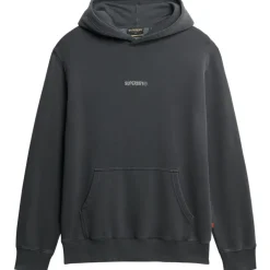 Superdry hoodie heren washed black