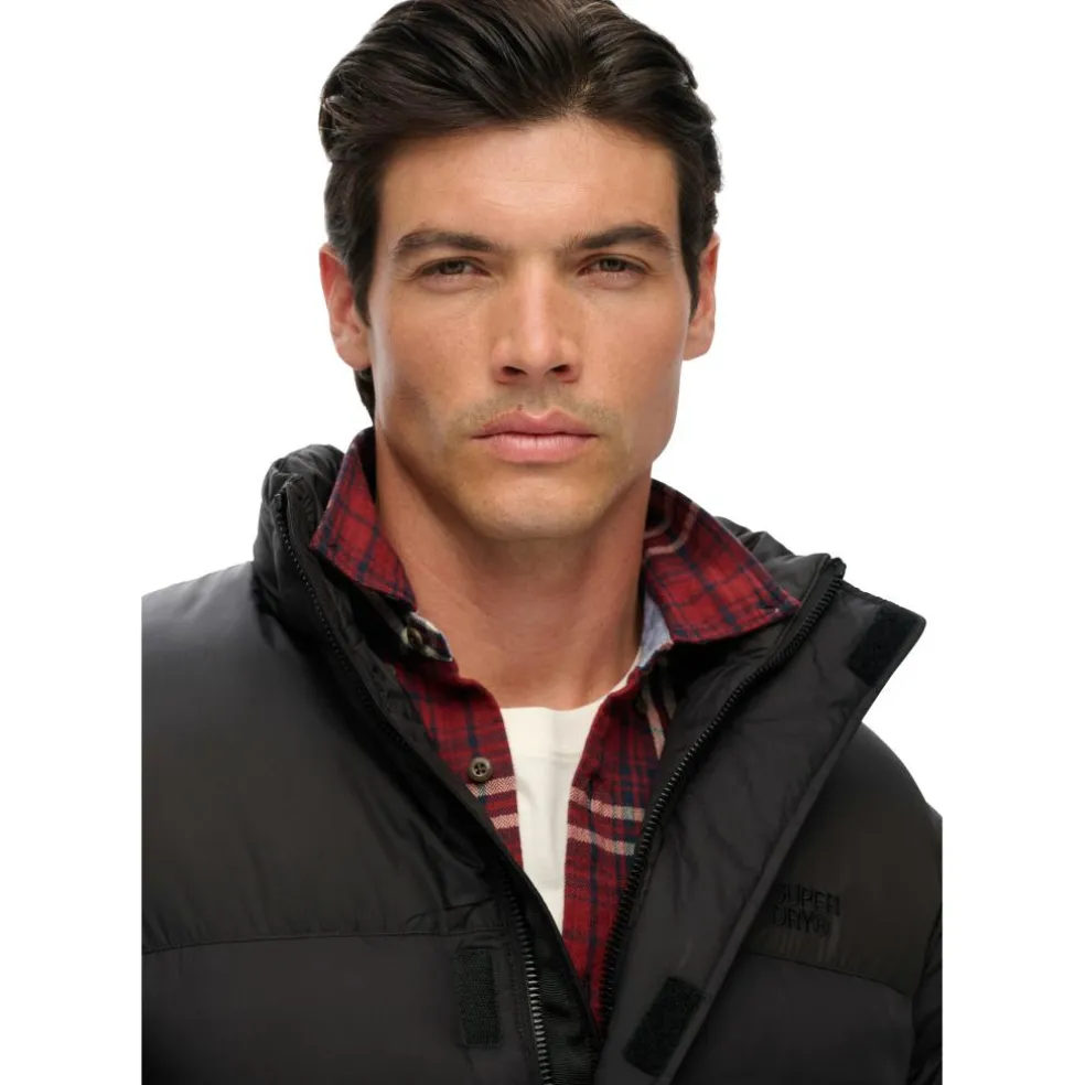 Superdry Tech winterjas heren black