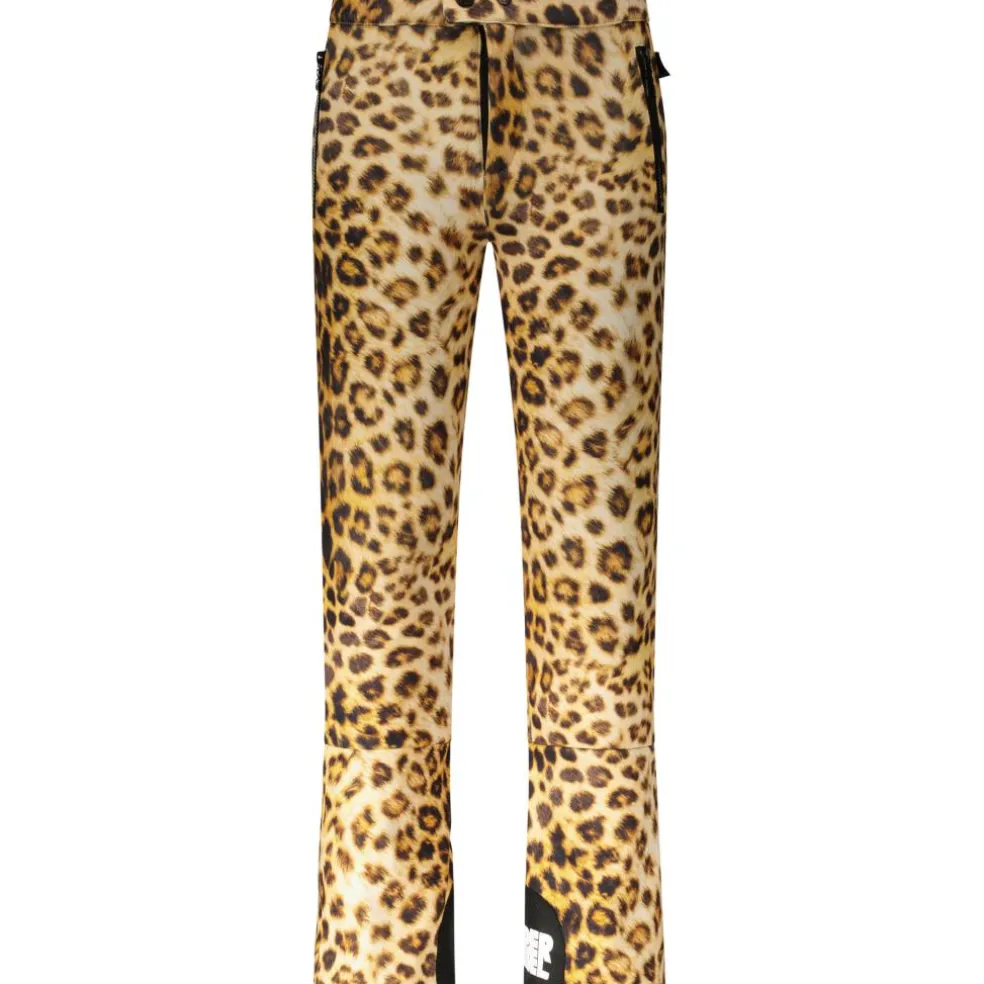 SuperRebel SPEAK skibroek junior brown leopard