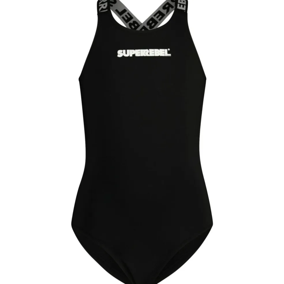 SuperRebel Venice badpak junior black