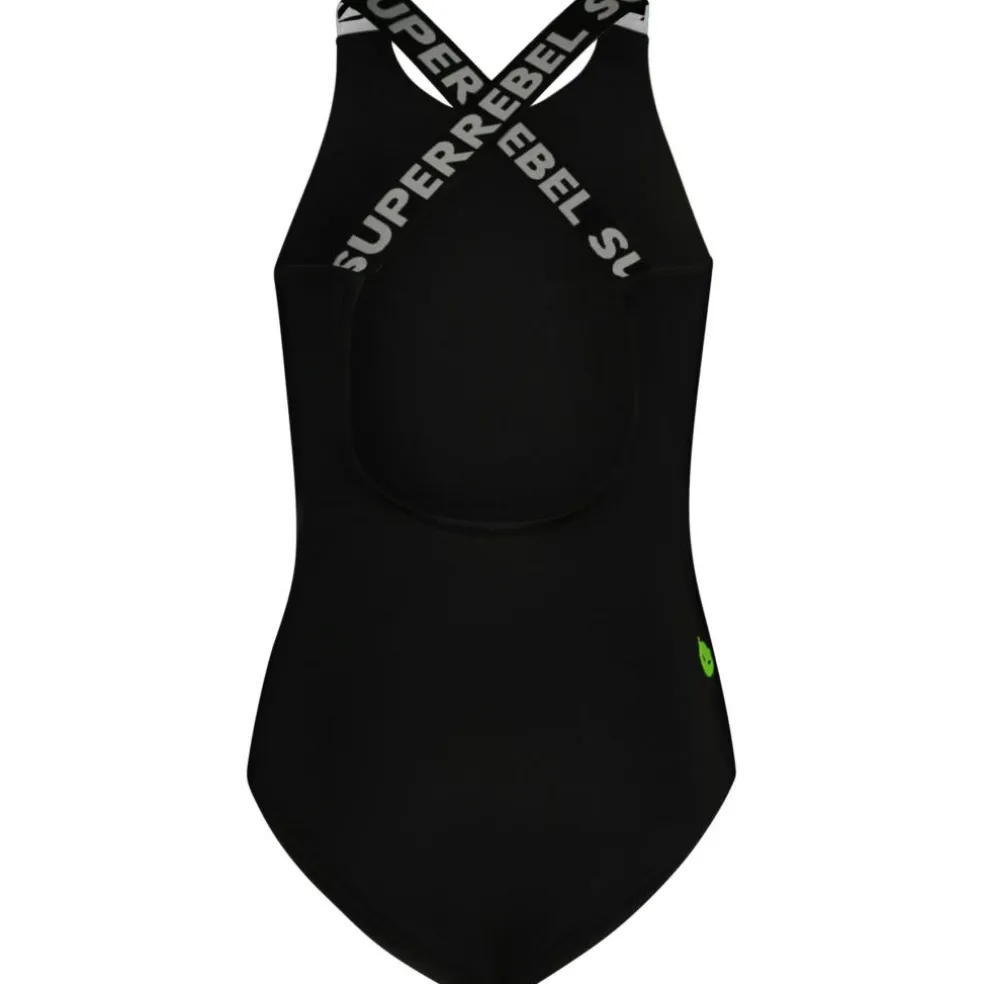 SuperRebel Venice badpak junior black