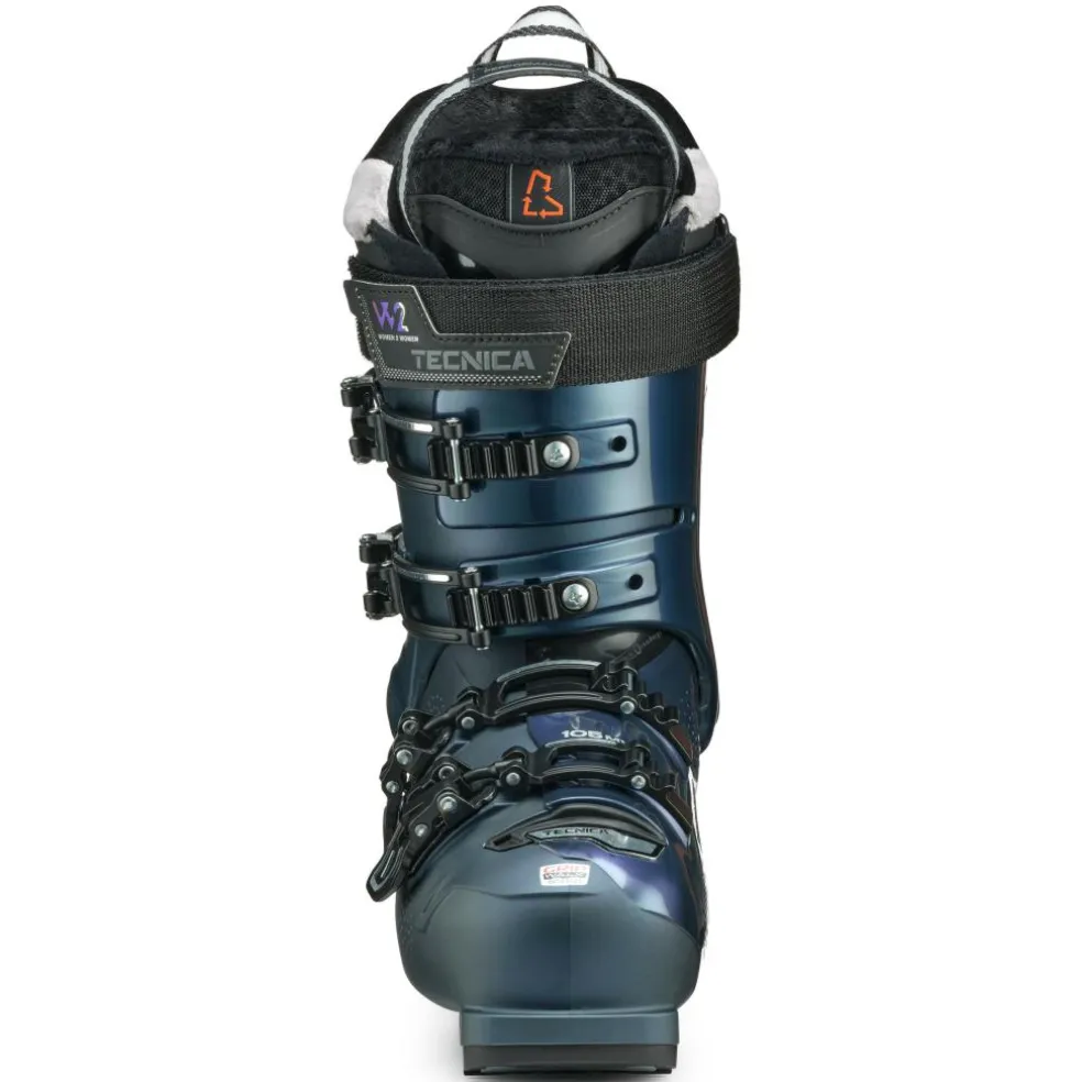 Tecnica Mach1 MV 105 W TD GW skischoenen dames iridescent green