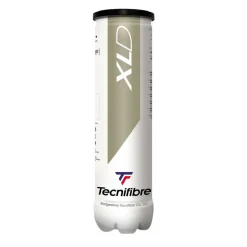 Tecnifibre XLD tennisballen 4-pack geel