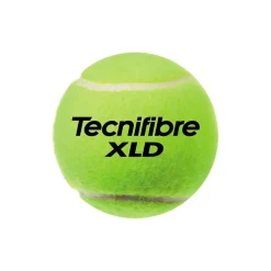 Tecnifibre XLD tennisballen 4-pack geel