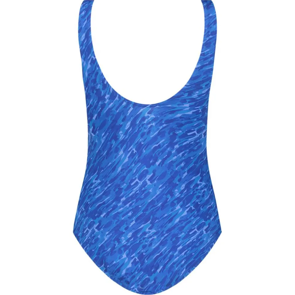 Ten Cate Swim Soft Cup badpak dames paint stripes blue