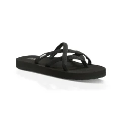Teva Olowahu slippers dames mix black on black