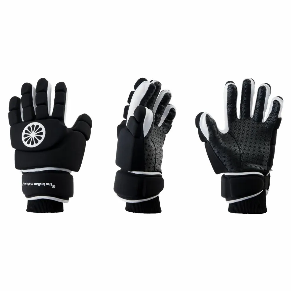 The Indian Maharadja Glove PRO full finger hockeyhandschoen black