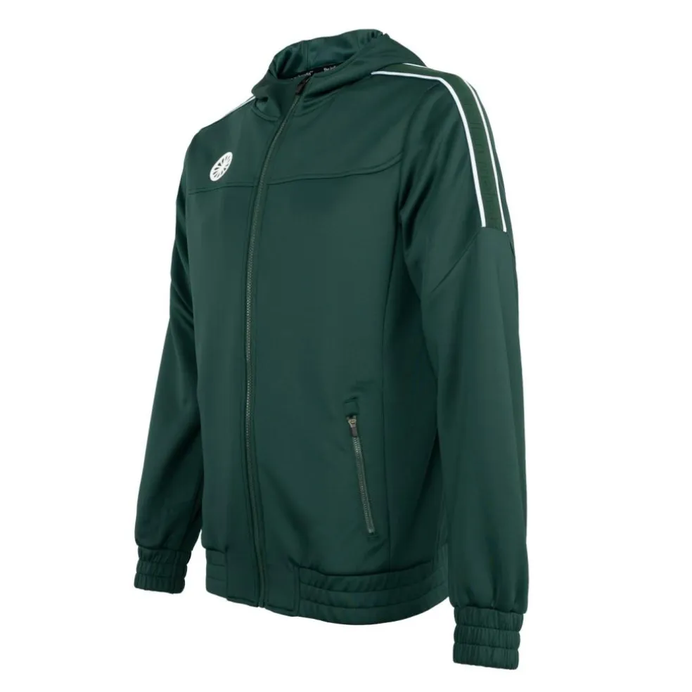 The Indian Maharadja Jaipur Performance Hooded trainingsjacket heren green