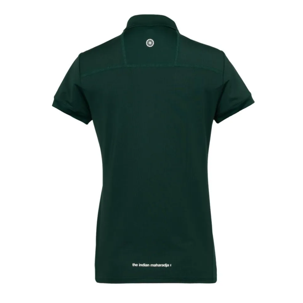 The Indian Maharadja Jaipur Performance Girls Polo hockeyshirt junior green