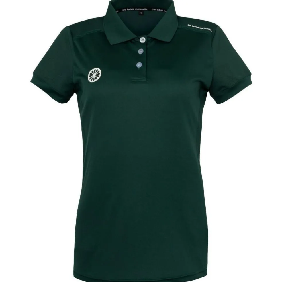 The Indian Maharadja Jaipur Performance Polo hockeyshirt dames green