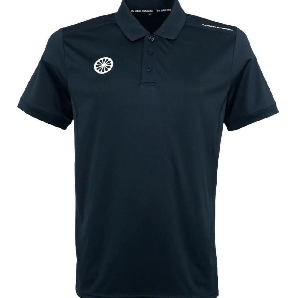 The Indian Maharadja Jaipur Performance Polo hockeyshirt heren navy
