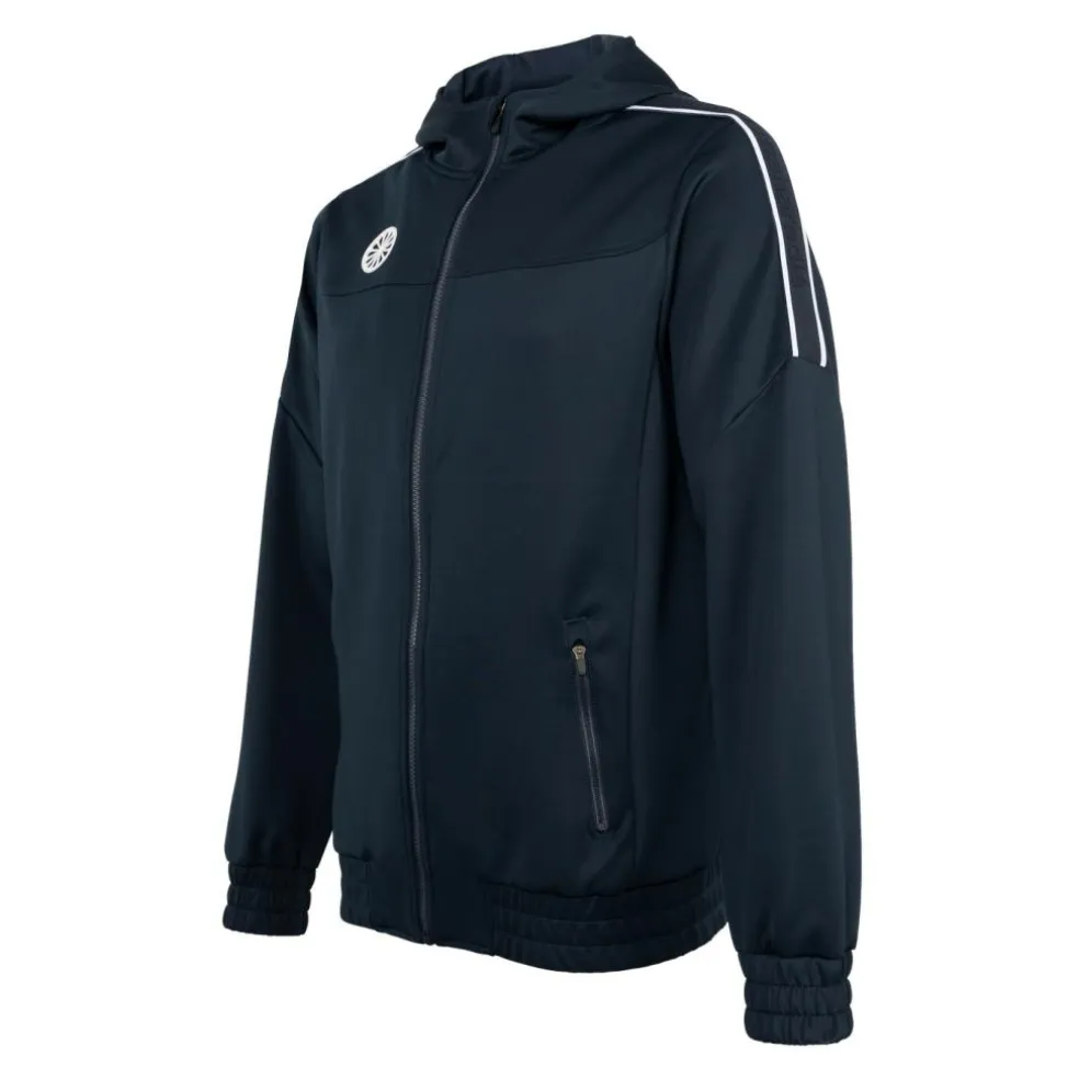 The Indian Maharadja Jaipur Performance Hooded trainingsjack heren navy