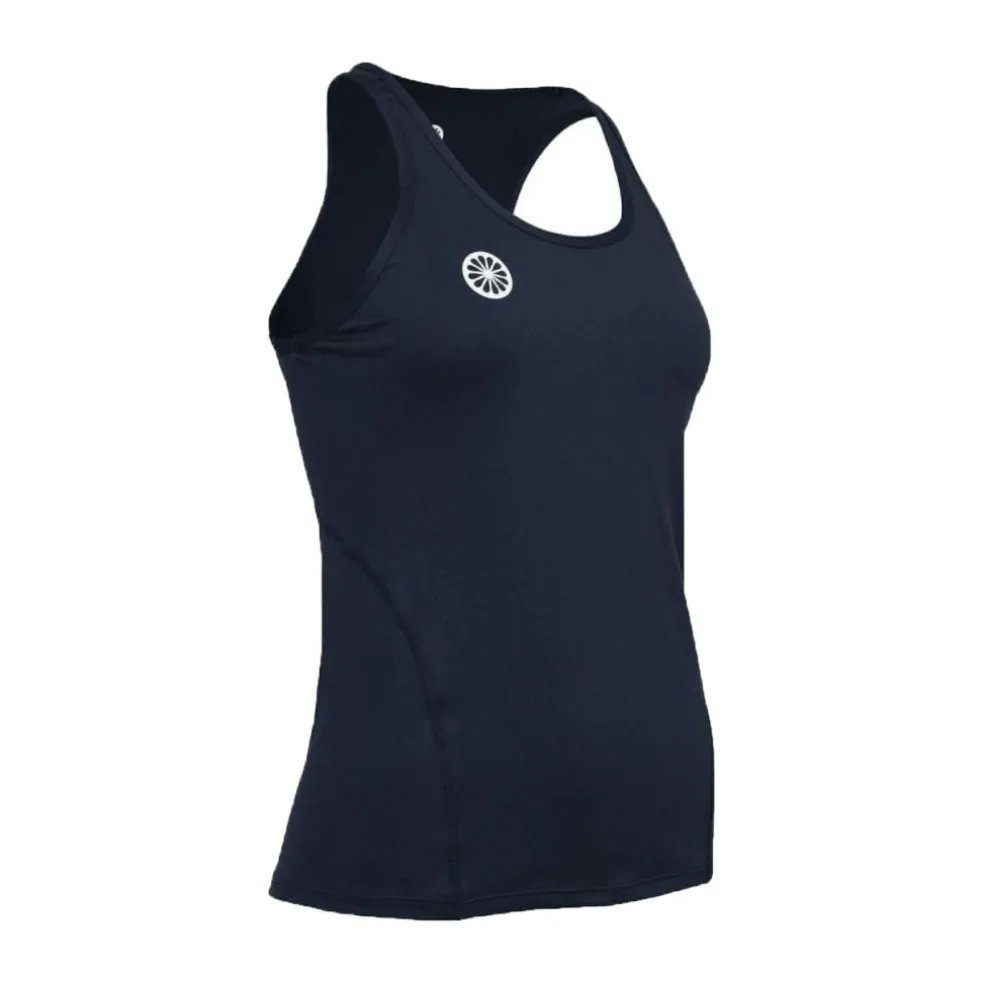 The Indian Maharadja Performance tennis tanktop dames navy