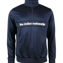 The Indian Maharadja Poly Terry Half Zip hockeytrui junior navy